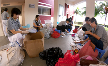 Continued Support at New Pasir Ris Recycling Point